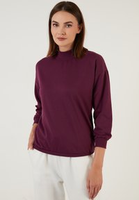 LELA HIGH COLLAR  - Sportska majica - purple