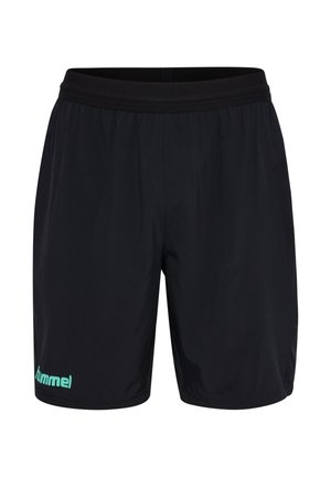 Hummel, HMLBLAZE 2.0 TRAINING - Pantalón corto de deporte - black pool blue