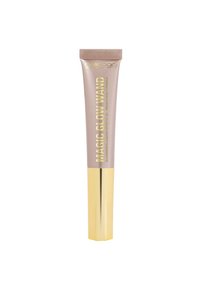 Bastone Magico Luminoso in un tubo beige con dettagli dorati; presenta una punta applicatrice affusolata e testo in rilievo per i dettagli del prodotto.