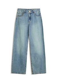 BARREL - Široké nohavice - blue denim