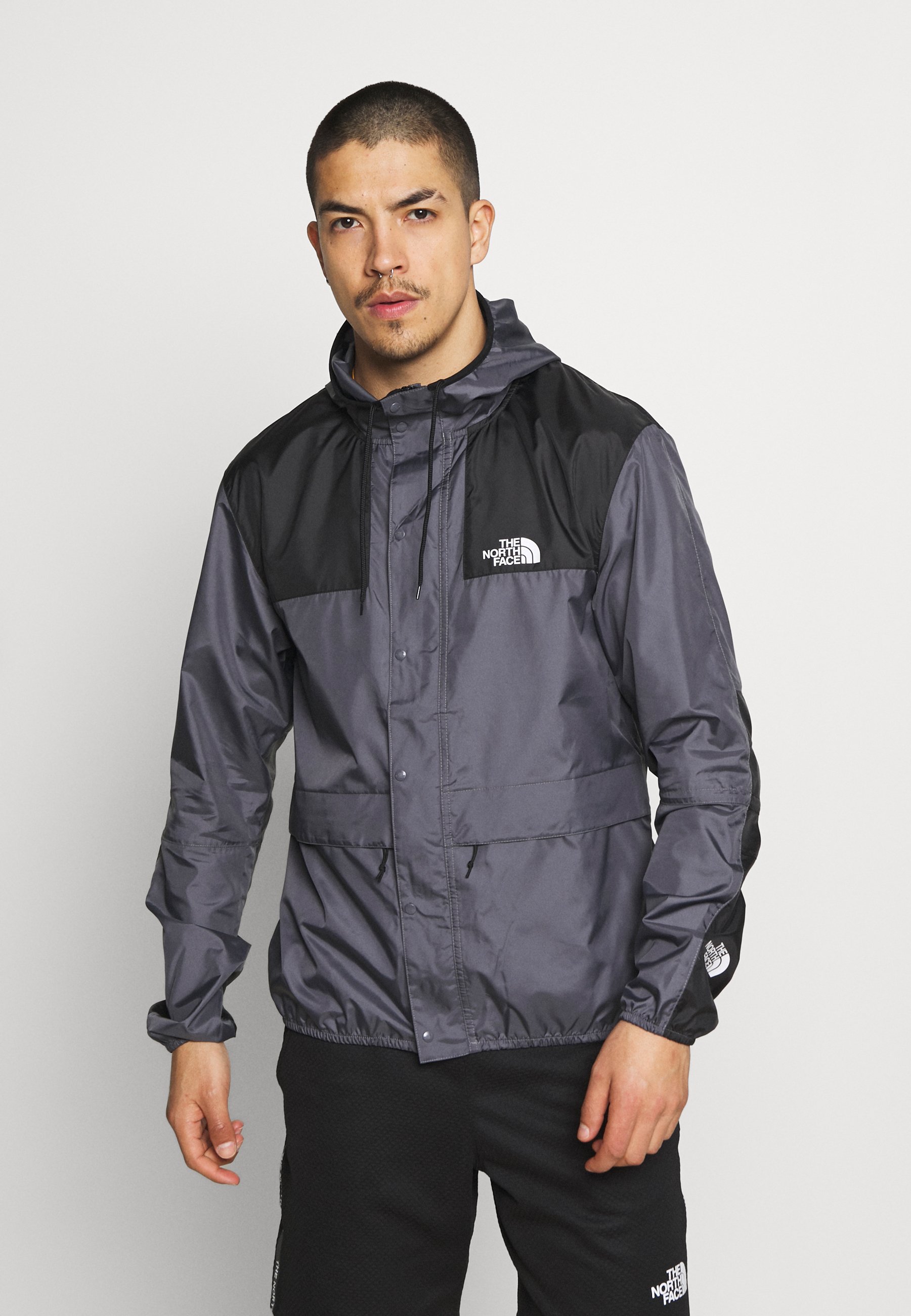 north face mountain jacket grey