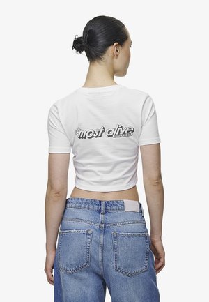 THEA BABY TEE - T-shirts med print - white