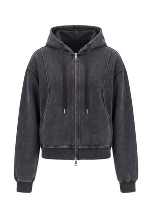 myMo ROCKS, Sweatjakke - grey stone wash