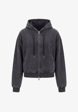myMo ROCKS, Sweatjakke - grey stone wash