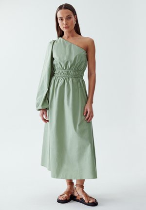 ALYSHA MIDI - Vapaa-ajan mekko - sage green