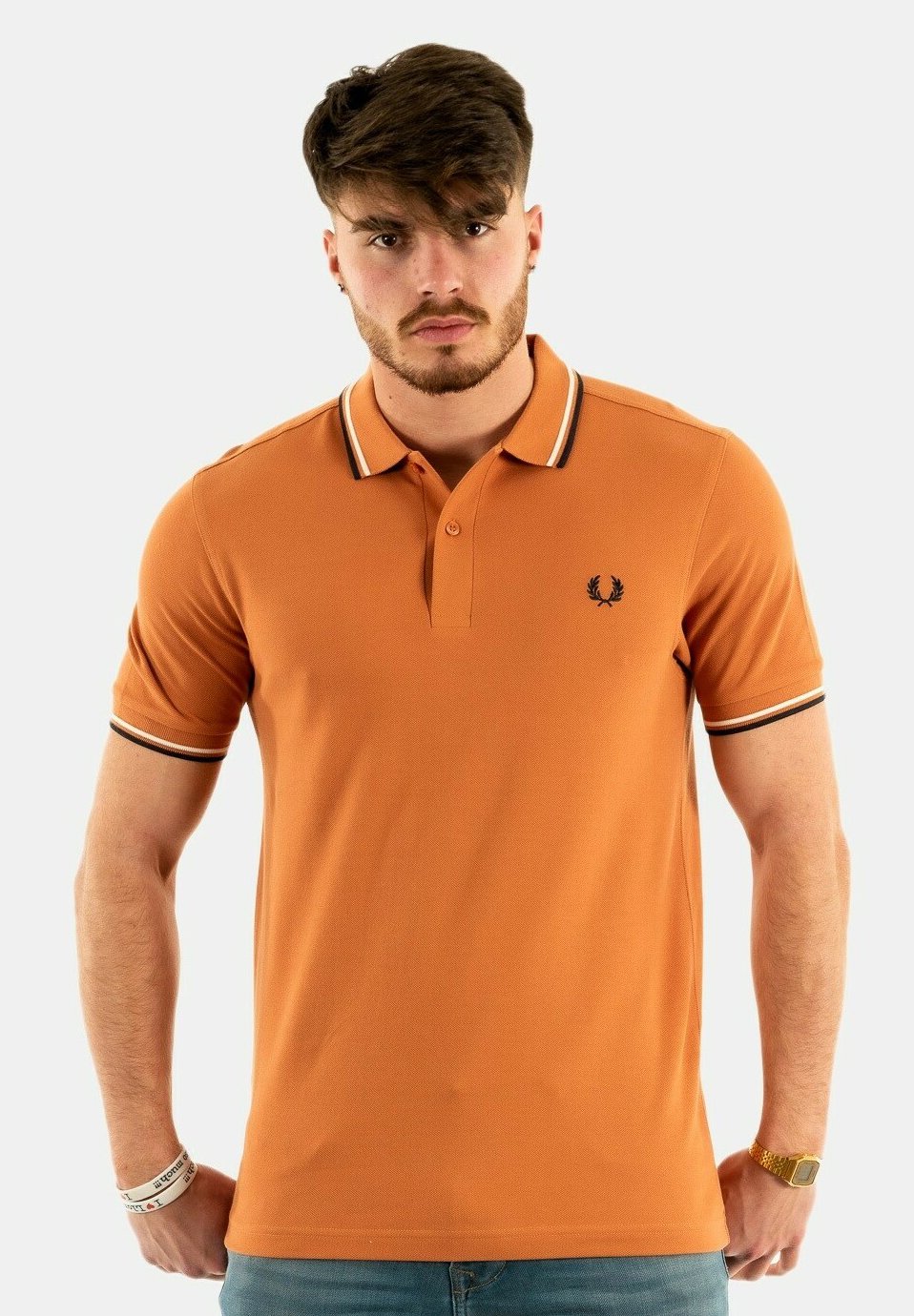Fred Perry Poloshirt - orange/oranje - Zalando.nl