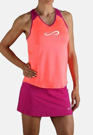 TANK SPEED V - Top - bright coral