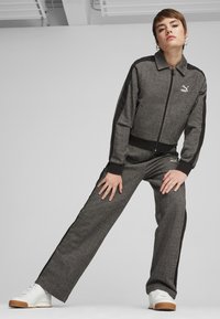 Puma Mikina na zip - black alpine snow