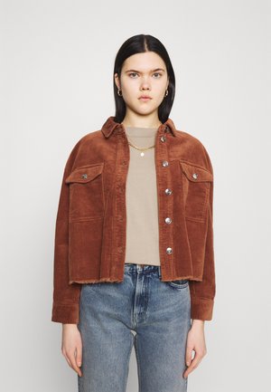 ONLMARINA BITTEN LIFE - Chaqueta fina - rustic brown