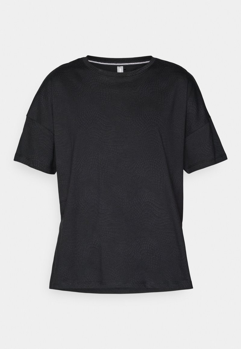 Only Play T-shirt basic zwart