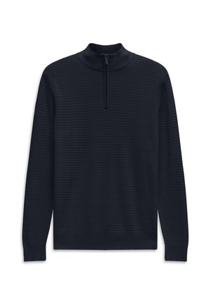 bugatti, HALF-ZIP TROYER - Jumper - marine