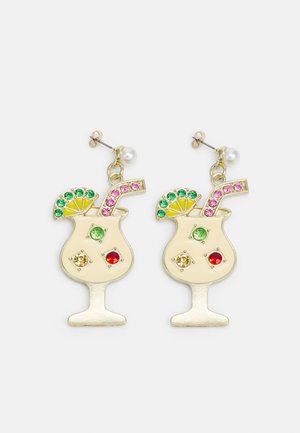 Fire & Glory Boucles d'oreilles - gold-coloured