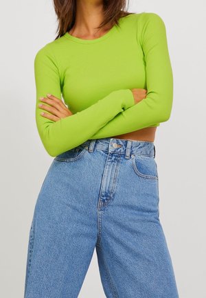 Top s dlouhým rukávem - green