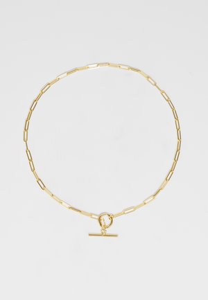 Otiumberg LOVE LINK NECKLACE - Halskette - yellow gold-coloured