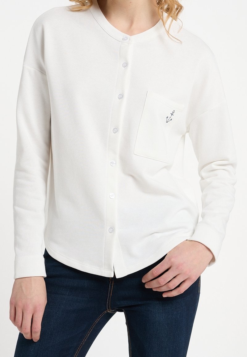 DreiMaster Cardigan - white