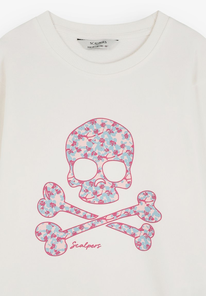 Scalpers Sweatshirt off white/off-white Zalando