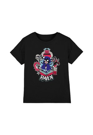 Warner Brothers, TEEN TITANS GO/RAVEN UNISEX - T-Shirt print - black