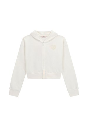 Zip-up sweatshirt - avorio