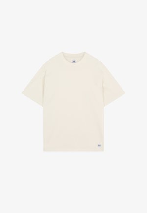 Lee, WORKWEAR BOXY HEAVY - T-shirt basic - ecru