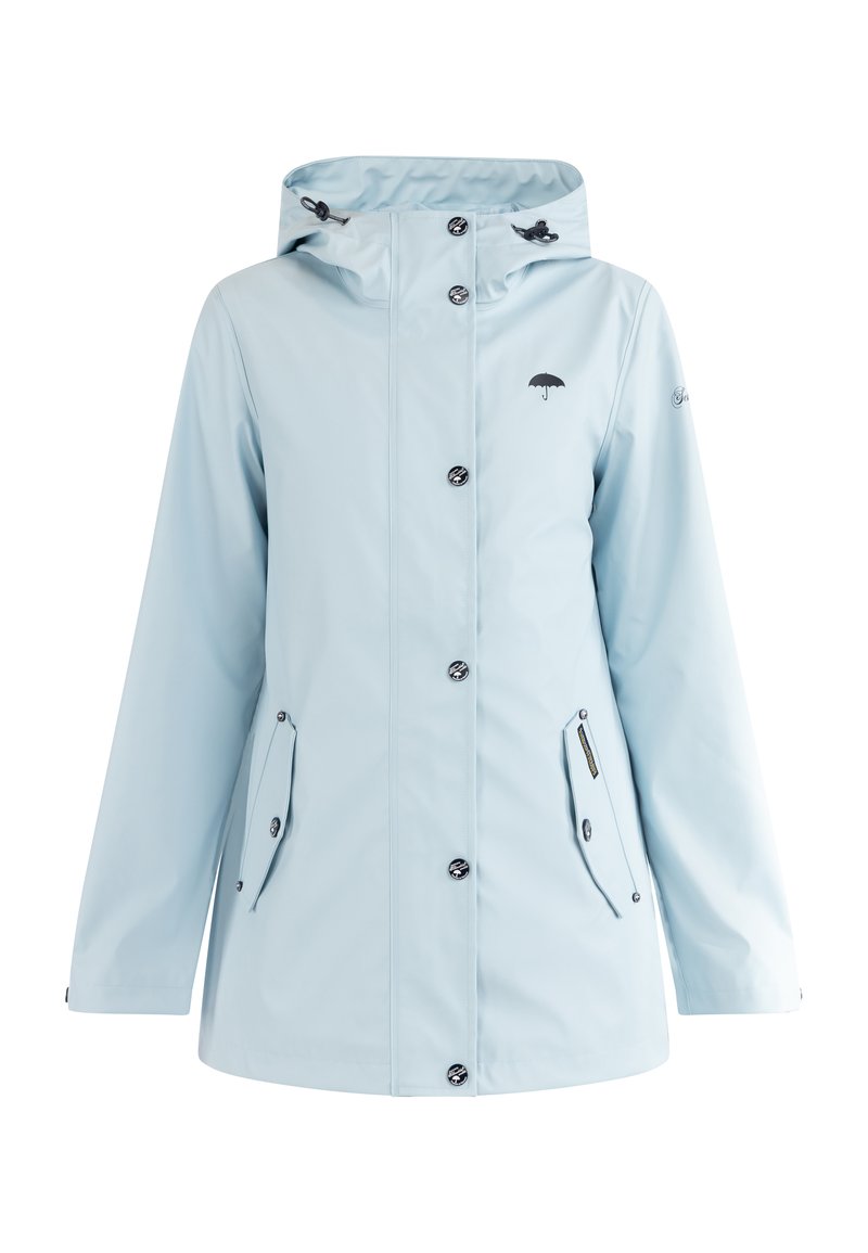 Schmuddelwedda Regenjas lichtblauw