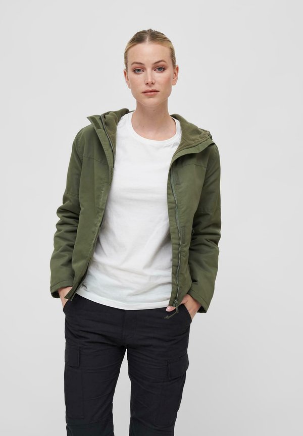 FRONTZIP - Übergangsjacke - olive