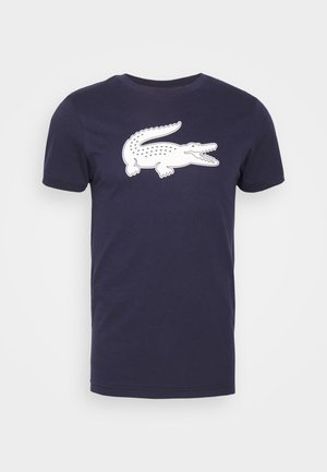 PRINTED - Sporta krekli - navy blue/white