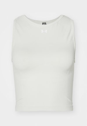 Under Armour TRAIN SEAMLESS - Top - stone/white