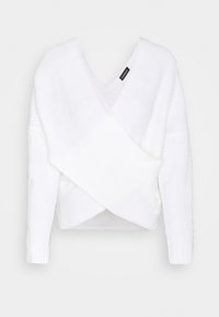 Even&Odd Stickad tröja - off-white