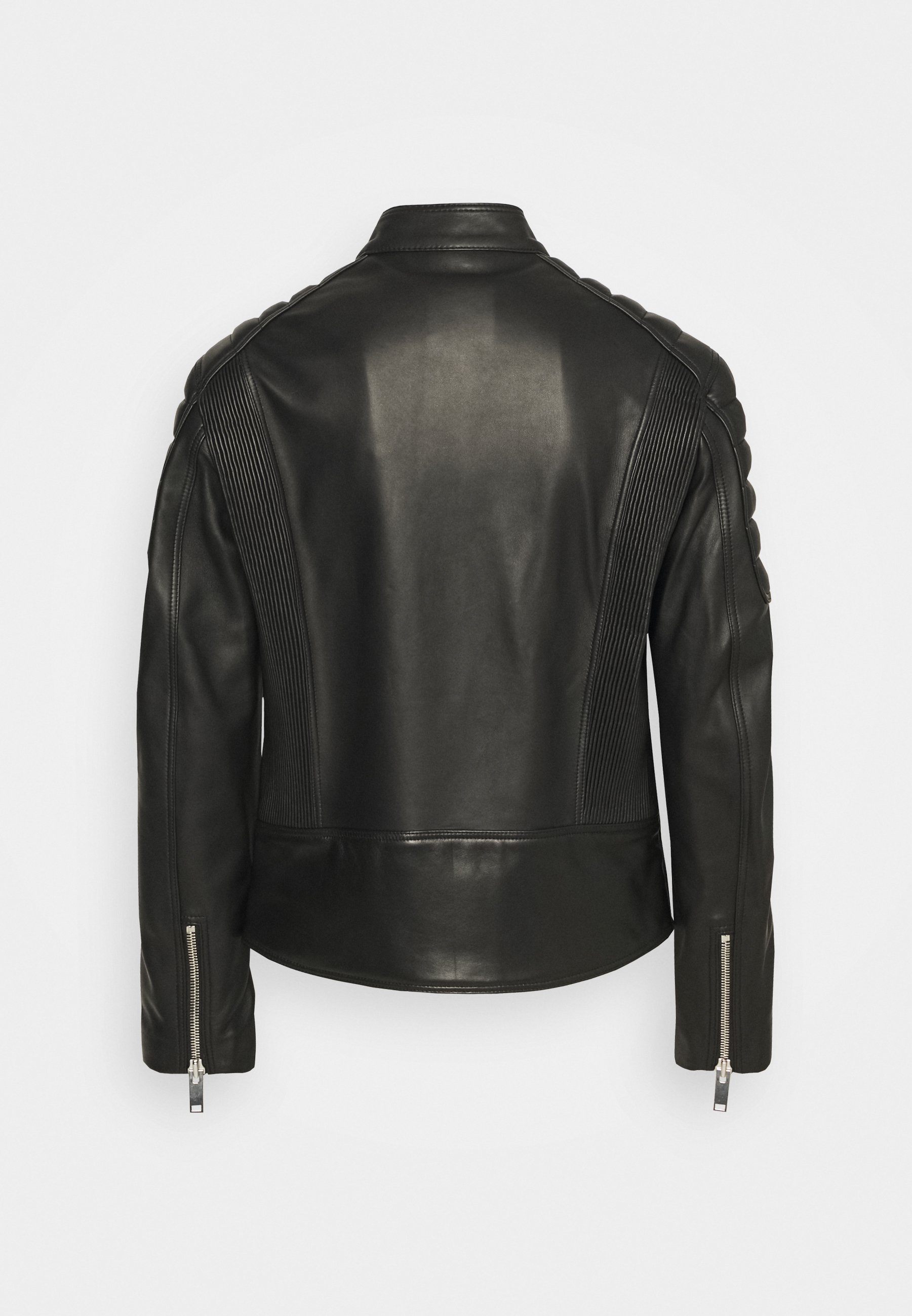 sandro white leather jacket