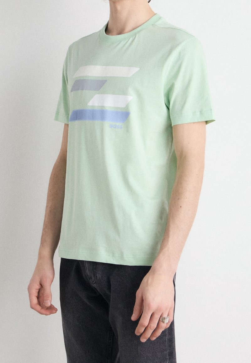 BOSS Printtipaita - green