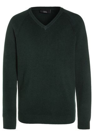 V-NECK  - Strickpullover - green