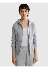 Big Star LAURISANA - Sweater met rits - grau