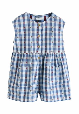 REGULAR FIT - TRAPEZE  - Buksedragter - blue gingham