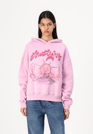 TITANIUM WOMAN HOODIE - Sportinis megztinis - pink