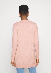 VILA VIRIL OPEN CARDIGAN - Casaco de malha - old rose