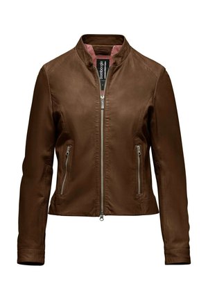 NATY  - Leren jas - tobacco