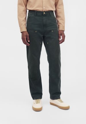 Carhartt WIP, DOUBLE KNEE PANT - Дънки със свободна кройка - raven