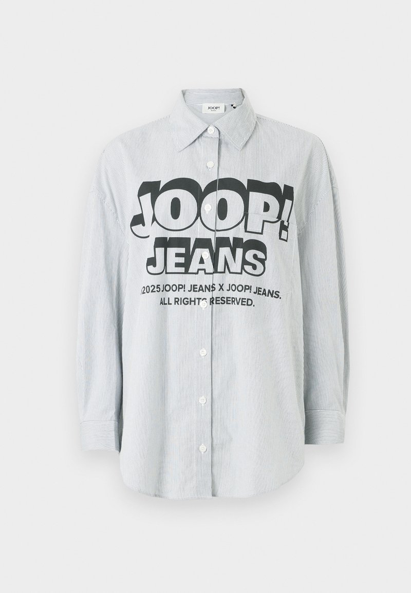 JOOP! JEANS Overhemdblouse grijs