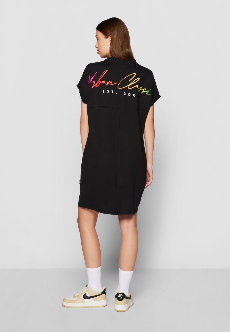 white christmas dresses Urban Classics - Ladies Skater Rib Black - Dress main image 0