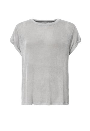 AllSaints THEA SPARKLE TOP - Top - "metallic silver"