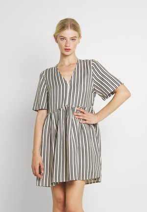 MABEL DRESS - Freizeitkleid - beige/black