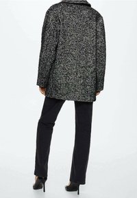 Mango Krátký kabát - off-white