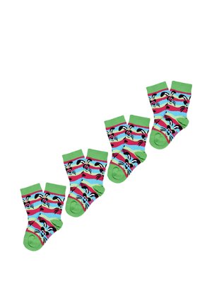 4-PACK PRINTS - Socken - striped rabbit