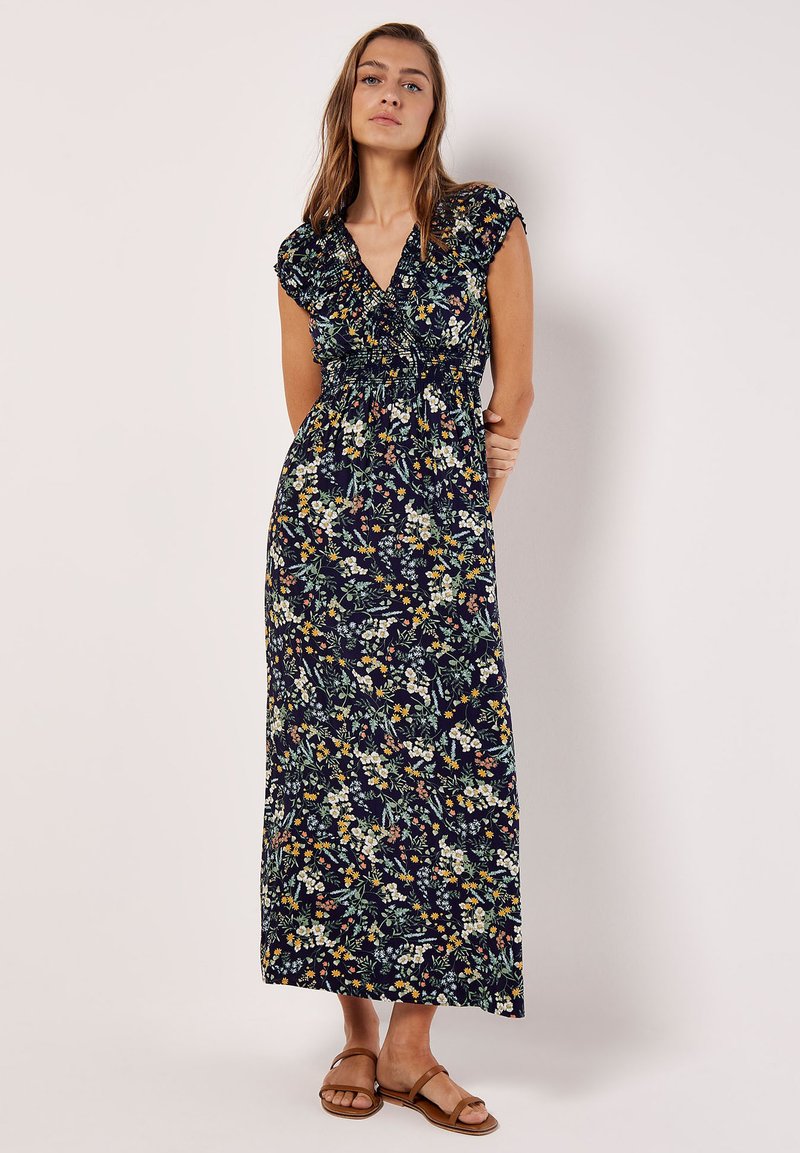 Apricot BOTANICAL DITSY - Maxiklänning - navy