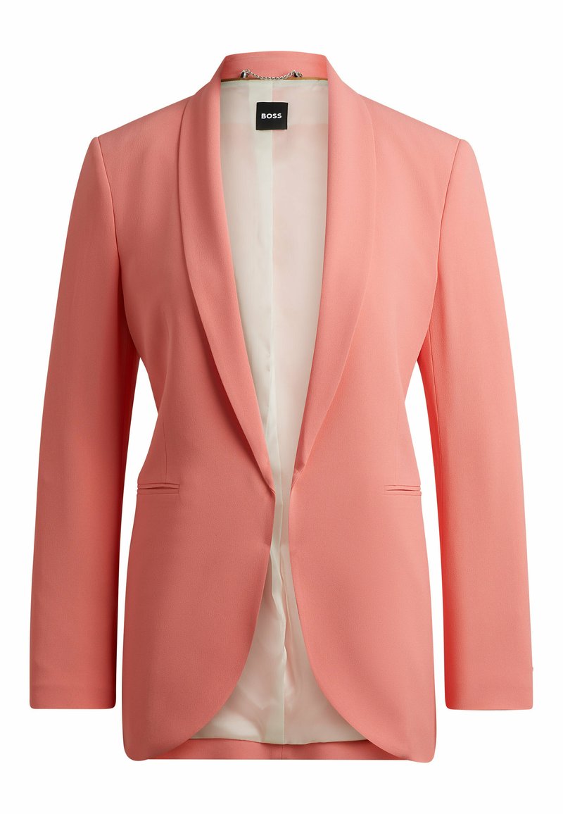 Boss Halflange jas paars Boss Halflange jas paars