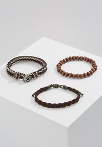 Icon Brand - TRICOLOR COMBO 3 PACK - Bracciale - brown Immagine in miniatura 1