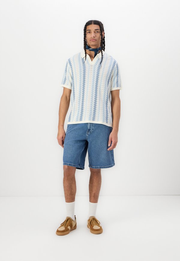 Boxy Pattern Sweater Polo - Polo shirt4