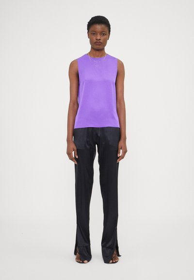 Theory STRAIGHT SHELL - Débardeur - bright peony