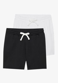 UNISEX 2 PACK - Calças de fato de treino - black/white