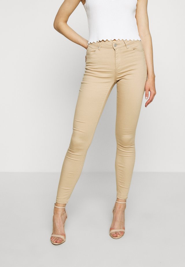 VMHOT SEVEN PUSH UP PANTS - Jeans Skinny Fit - beige